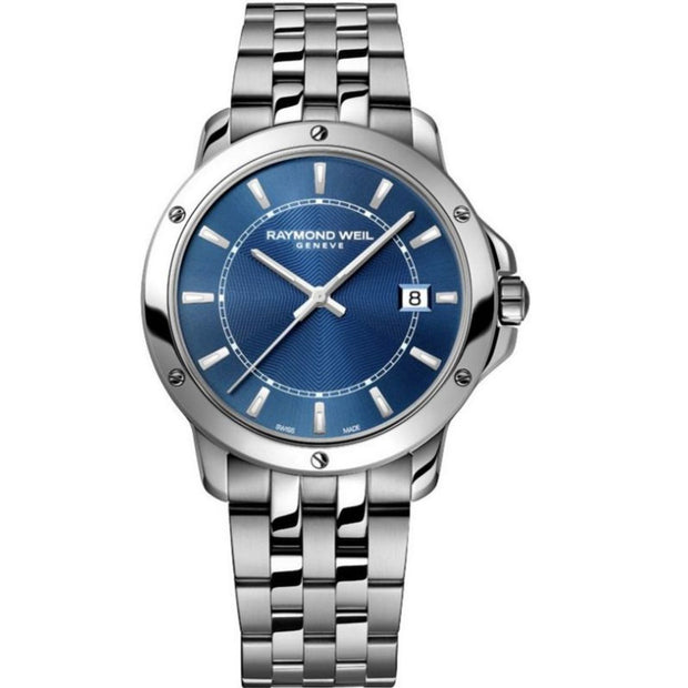 Raymond Weil Mens Tango Quartz Stainless Steel Watch 5591-ST-50001