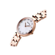 Bulova Ladies Quartz Diamond Rose Gold Plating Watch 97S111