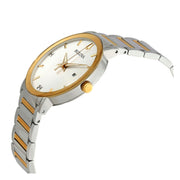 Bulova Mens Two-Tone Diamond Bracelet Watch 98D151