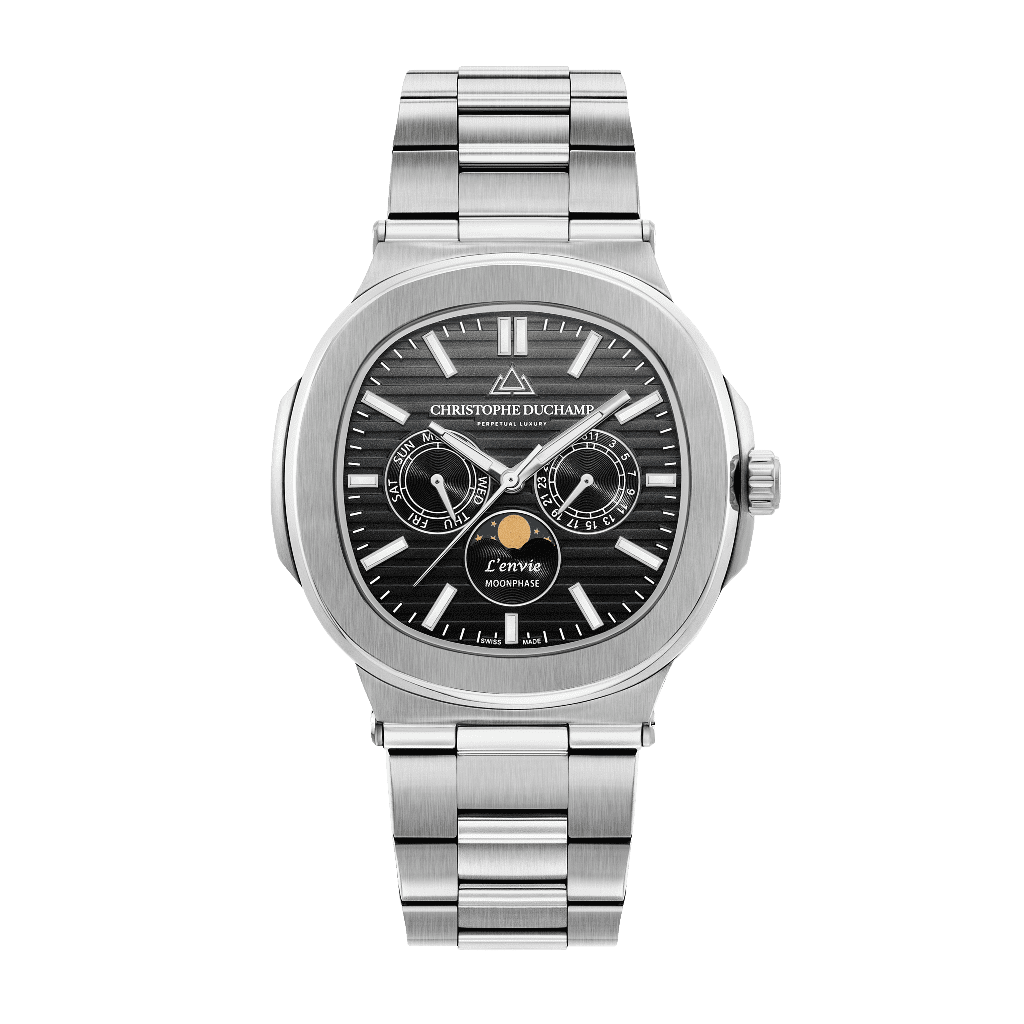 Christophe Duchamp L'envie Moonphase Mens Watch CD7802-02