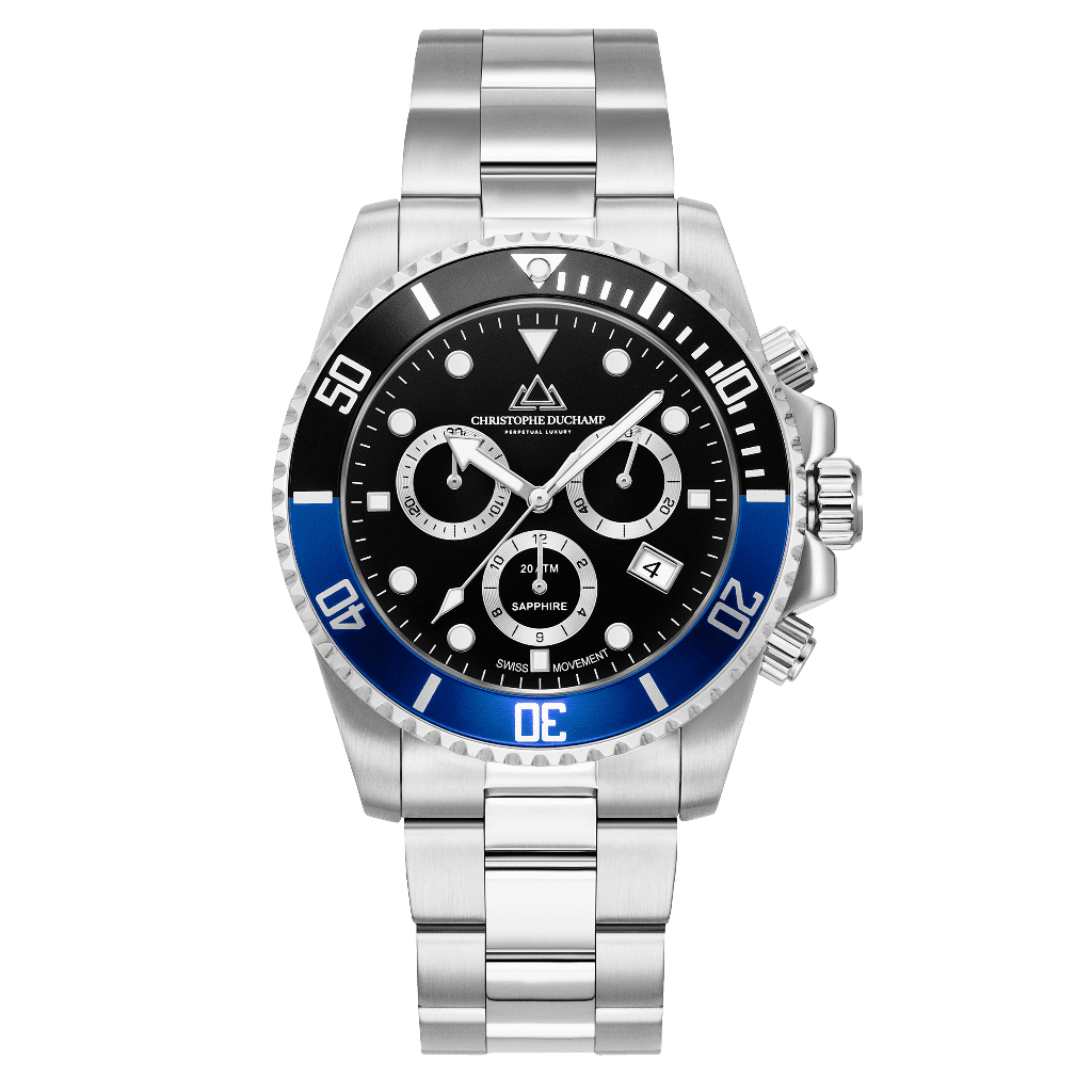 Christophe Duchamp Marine Chrono Mens Watch CD8201-02 – NewHall