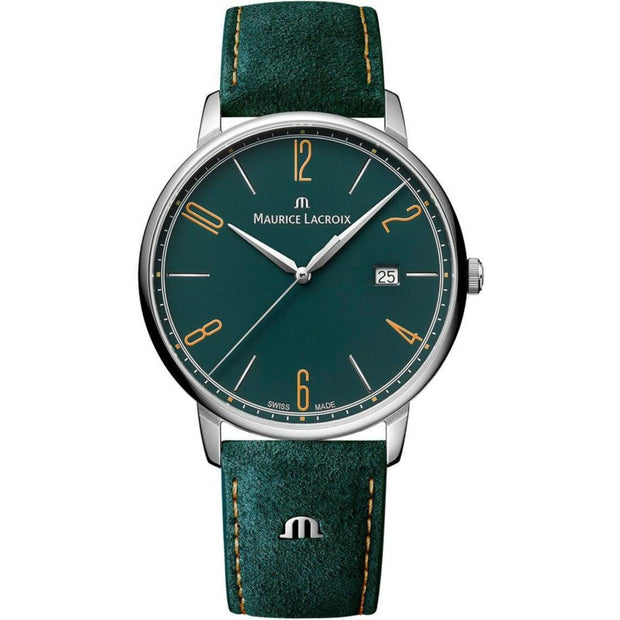 Maurice Lacroix Mens Eliros Date 40mm Quartz Watch EL1118-SS001-620-5
