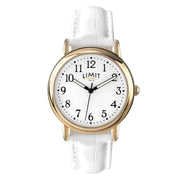 Limit Ladies Classic Easy Reader 36mm Gold Watch 6899