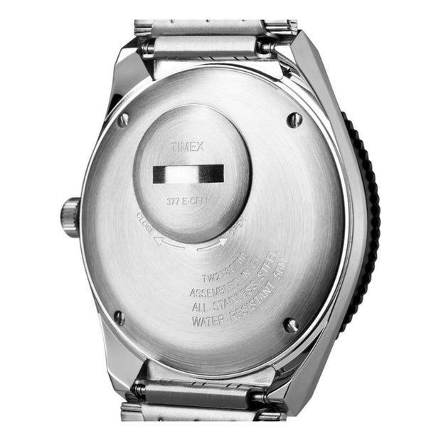 Timex Q Timex Reissue Mens 38mm Stainless Steel Bracelet Watch TW2U60900
