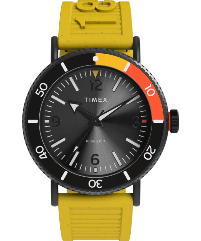 Timex dive watch with depth gauge sale