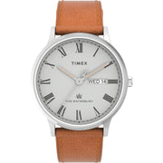 Timex Waterbury Classic Day Date 40mm Leather Strap Watch TW2V73600