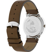 Timex Waterbury Classic 40mm Day-Date Leather Strap Watch TW2W14900