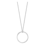 Thomas Sabo Charm Club Minimal Charm Circle Necklace X0252-001-21-L90