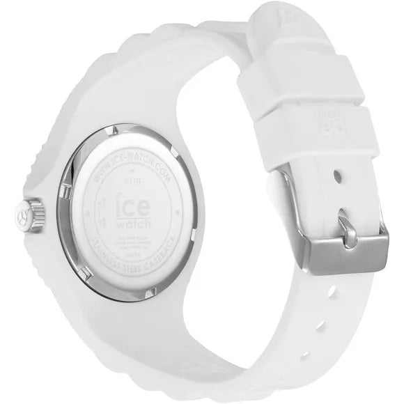 Ice Watch Generation White Forever Ladies 35mm Silicone Strap Watch 019138