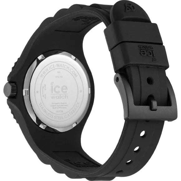 Ice Watch Black Forever Unisex 35mm Silicone Case Watch 019142