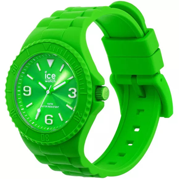 Ice Watch Ice Generation Mens Unisex Green Silicone Strap 40mm Case Watch 019160