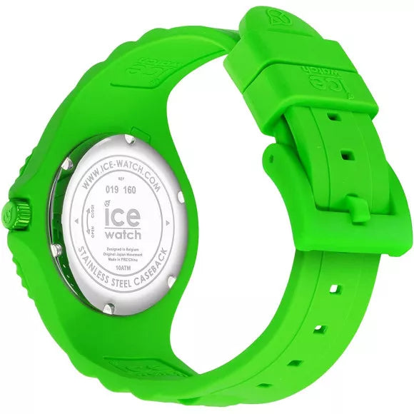 Ice Watch Ice Generation Mens Unisex Green Silicone Strap 40mm Case Watch 019160