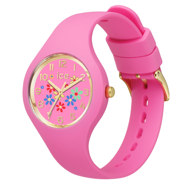 Ice-Watch Girls Pink Extra Small 28mm Pinky Bloom Watch 021731