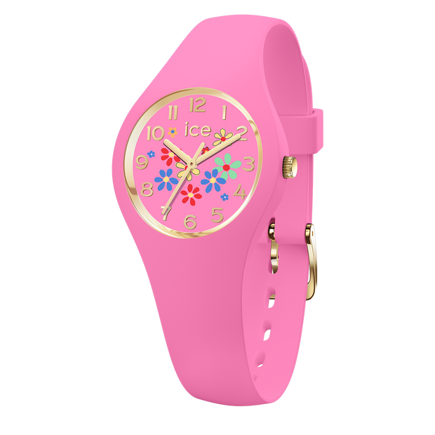 Ice-Watch Girls Pink Extra Small 28mm Pinky Bloom Watch 021731