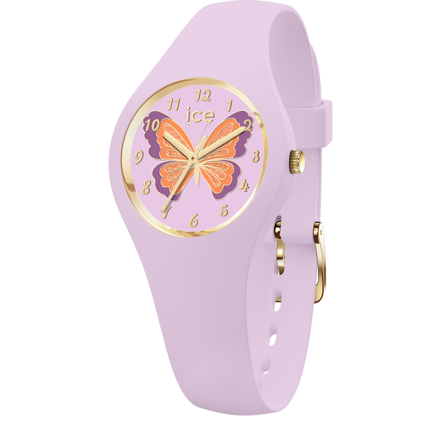 Ice Watch Girls Purple Butterfly Lilac Extra Small 28mm Watch 021952